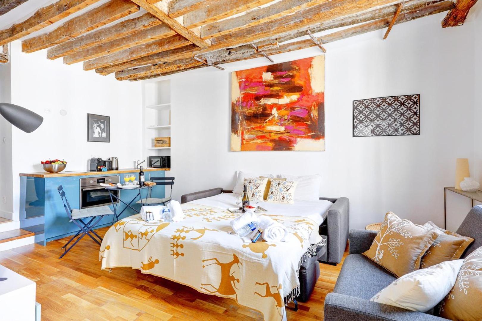 Bluestay 283 - Superbe Appartement Dans Le Marais Paris Exterior foto