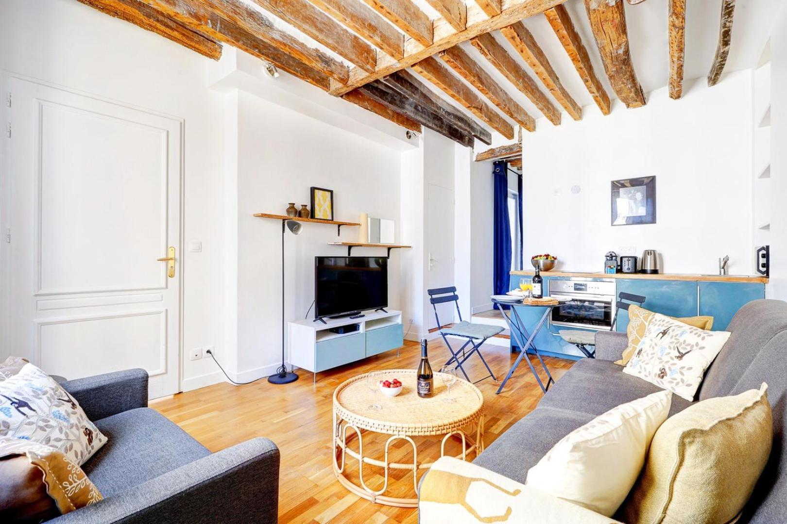 Bluestay 283 - Superbe Appartement Dans Le Marais Paris Exterior foto